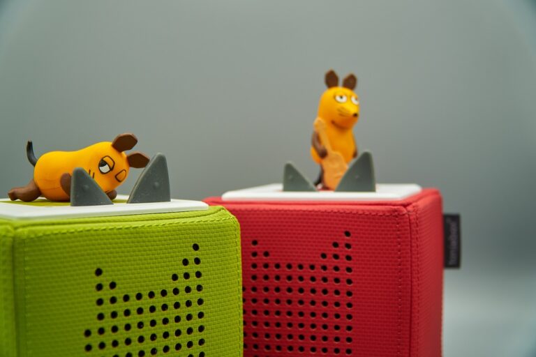 Toniebox mit kindgerechtem Design und einfache Bedienung für kleine Kinderhände