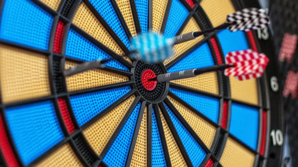 Elektronische Dartscheibe